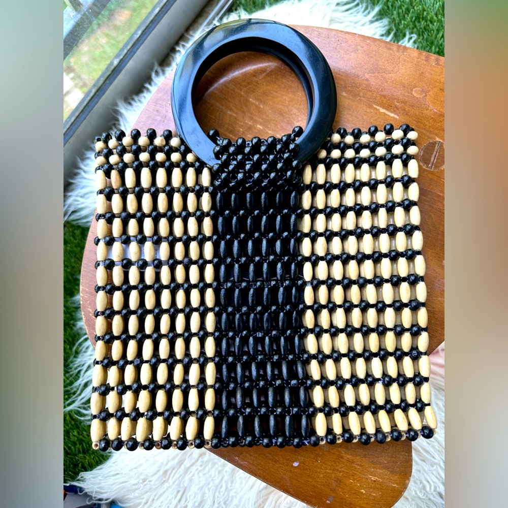 L*SPACE Rocky Bag beaded purse